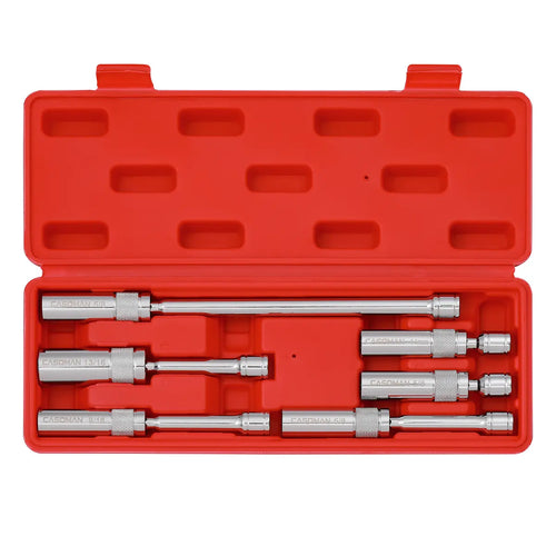 6PCS Magnetic Swivel Spark Plug Socket Set – 3/8" Drive, Thin Wall, 12-Point CR-V Steel